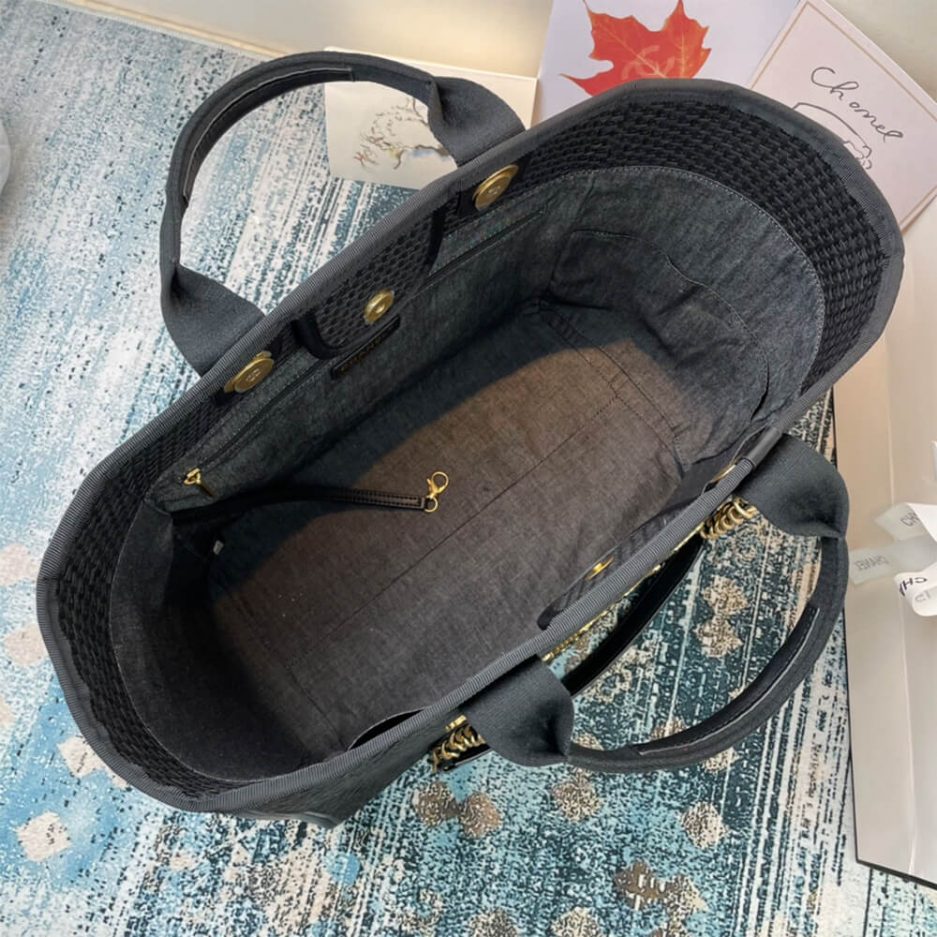 CHANEL Deauville Large Tote - 图片 8