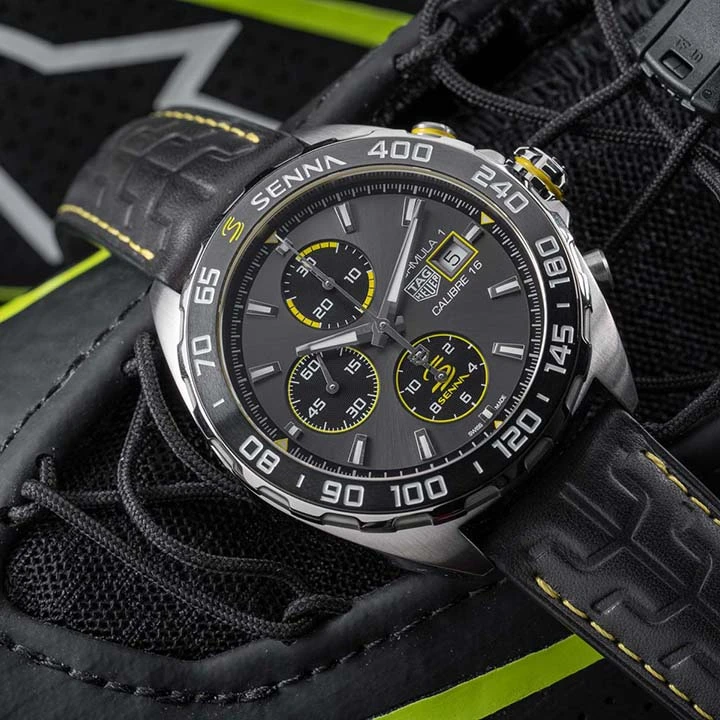 TAG HEUER FORMULA 1 X SENNA Automatic Chronograph - Diameter 44 mm CAZ201B.FC6487 - 图片 7