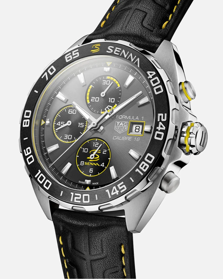 TAG HEUER FORMULA 1 X SENNA Automatic Chronograph - Diameter 44 mm CAZ201B.FC6487