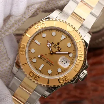 YACHT MASTER 1 GOLDMIX (GOLDEN DIAL ) STAINLESS STEEL 40MM 16623 - 图片 6