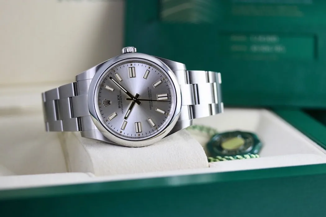 OYSTER PERPETUAL 124300 Series(Champagne gold) - 图片 8