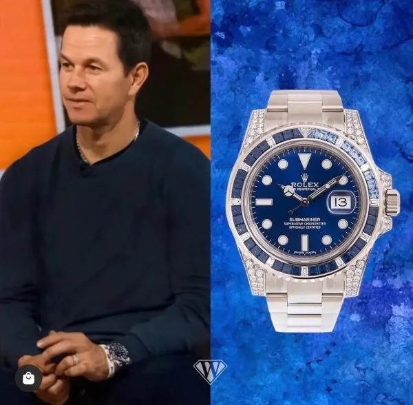 Rolex Submariner Date 116659 SABR 18k White Gold Diamonds Sapphires UNWORN(AAAAA version) - 图片 2