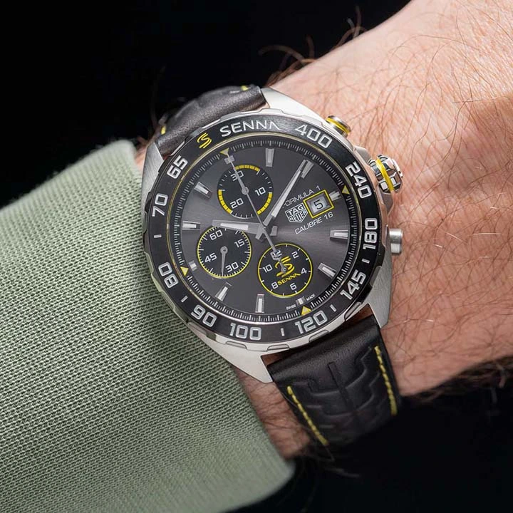 TAG HEUER FORMULA 1 X SENNA Automatic Chronograph - Diameter 44 mm CAZ201B.FC6487 - 图片 9