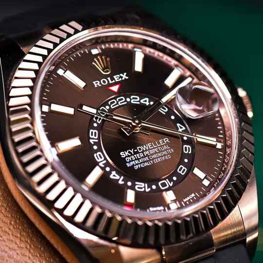 Rolex Sky-Dweller Oyster 42 mm Everose gold 326235-0005 New - 图片 11