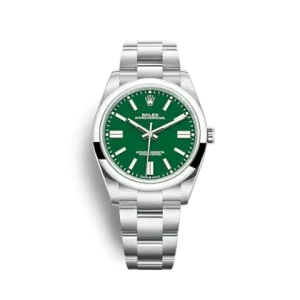 OYSTER PERPETUAL 124300 Series??green dial??