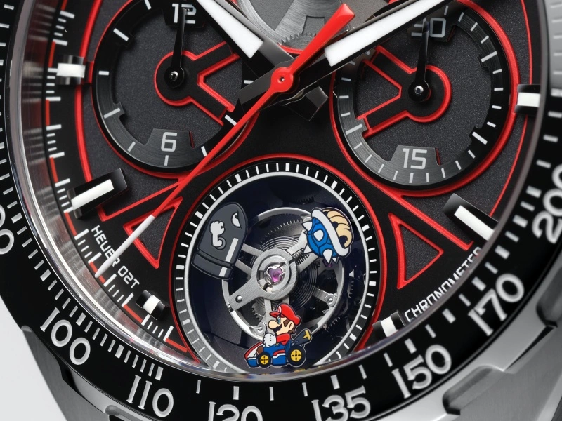 TAG Heuer x Mario Kart two joint watches limited edition stage - 图片 6