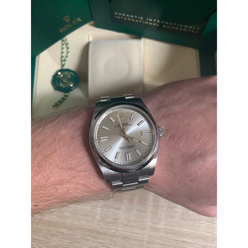 OYSTER PERPETUAL 124300 Series(Champagne gold) - 图片 7