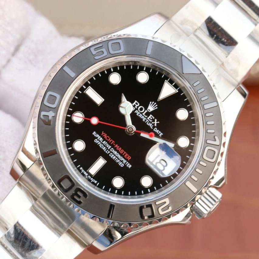 YACHT MASTER 1 ( BLACK & BLUE DIAL ) STAINLESS STEEL 40MM M116622 - 图片 12