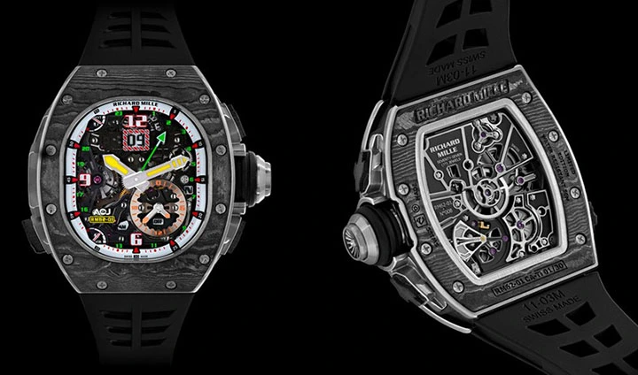 Richard mille RM 62-01 Manual Winding Tourbillon vibrating alarm ACJ - 图片 4