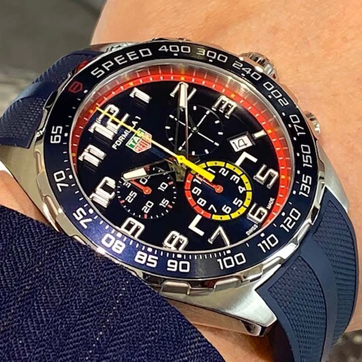 TAG HEUER FORMULA 1 X RED BULL RACING Quartz Chronograph - Diameter 43 mm CAZ101AL.FT8052(AAAAA version) - 图片 8