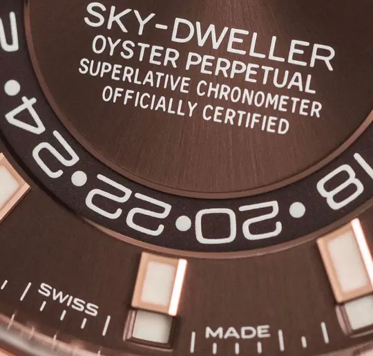 Rolex Sky-Dweller Oyster 42 mm Everose gold 326235-0005 New - 图片 10