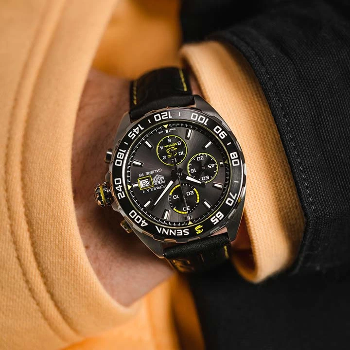 TAG HEUER FORMULA 1 X SENNA Automatic Chronograph - Diameter 44 mm CAZ201B.FC6487 - 图片 6