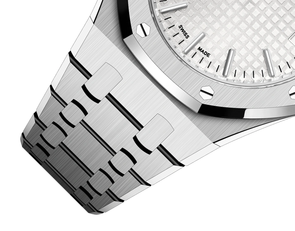 ROYAL OAK SERIES AUTOMATIC WINDING WATCH  5O ANNIVERSARY EDITION  Ref. 15550ST.OO.1356ST.01 - 图片 4