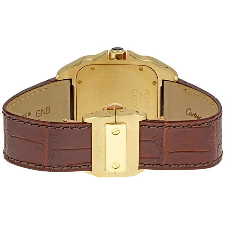 CARTIER santos 18kt Yellow Gold Men's WatchItem -W20071Y1 - 图片 3