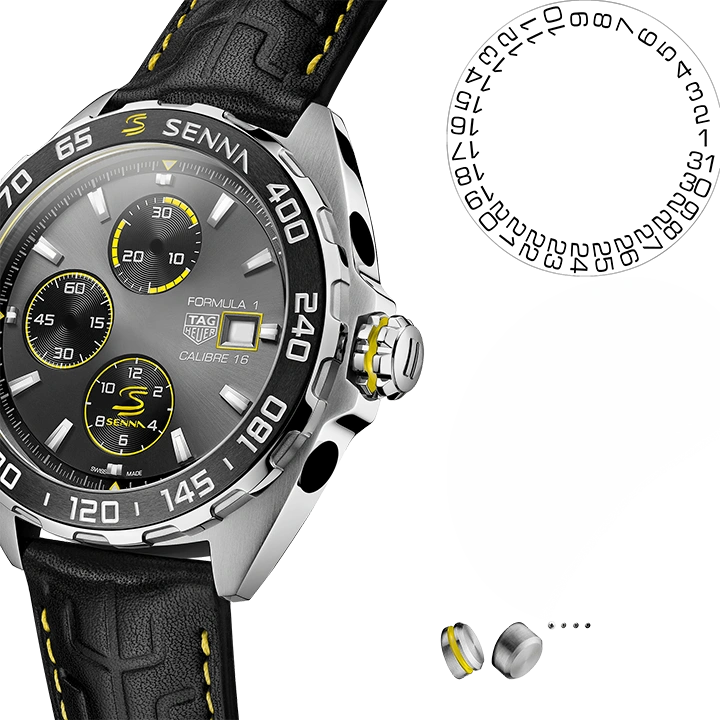 TAG HEUER FORMULA 1 X SENNA Automatic Chronograph - Diameter 44 mm CAZ201B.FC6487 - 图片 2